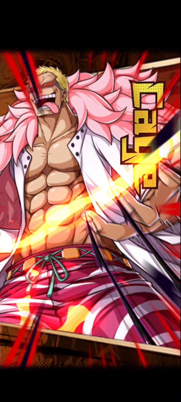 Animación de habilidad de Doflamingo